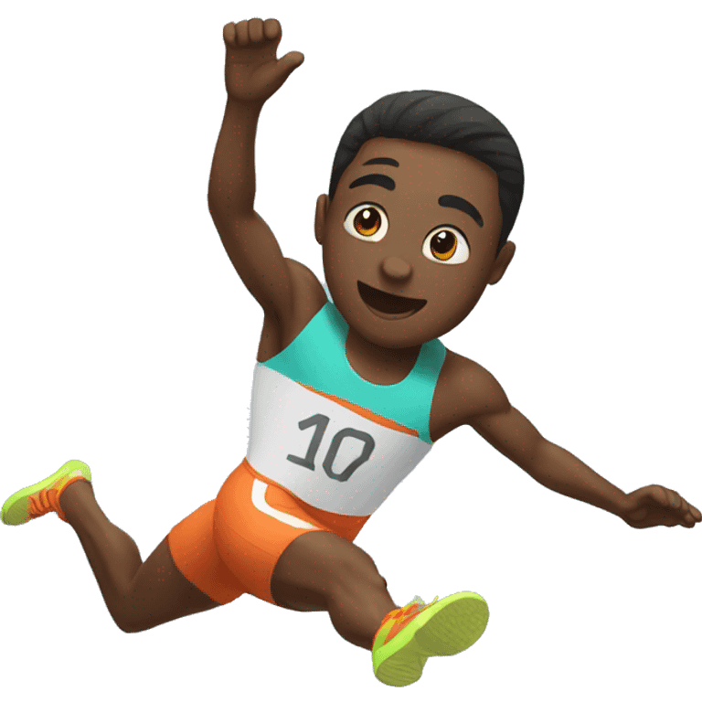 long jump emoji