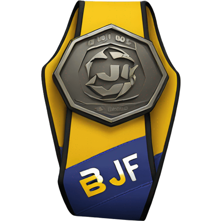 IBJJF Championship Belt Not Being Worn emoji