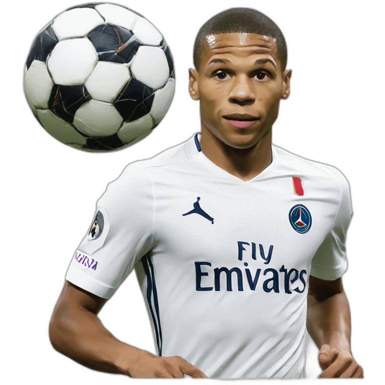 Kylian Mbappé emoji