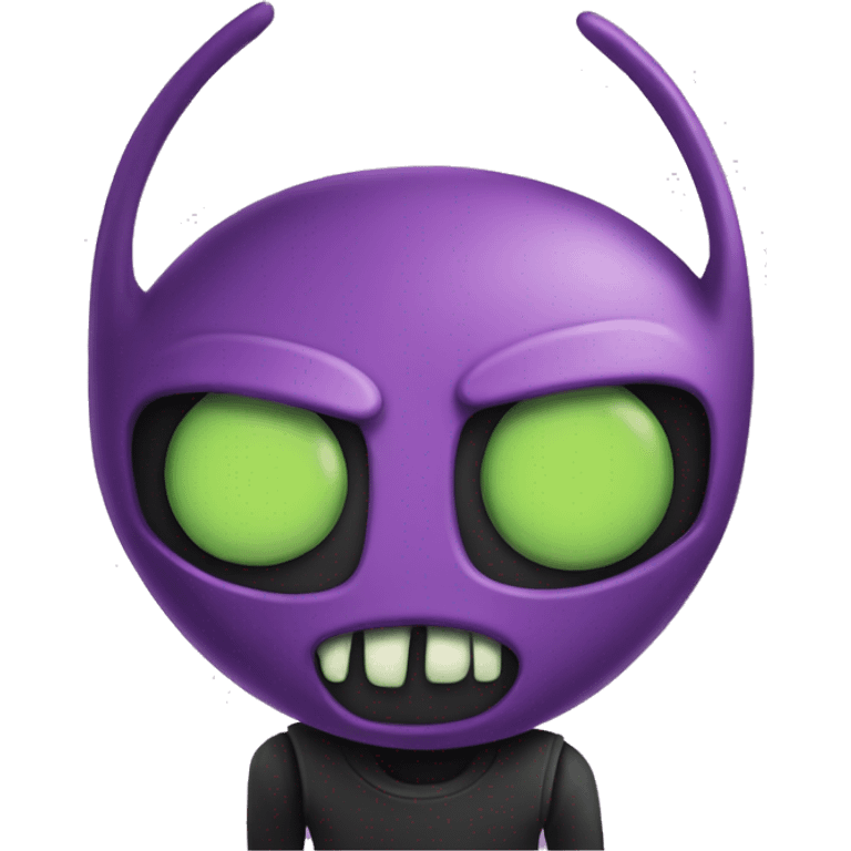 Space alien Invader zim emoji