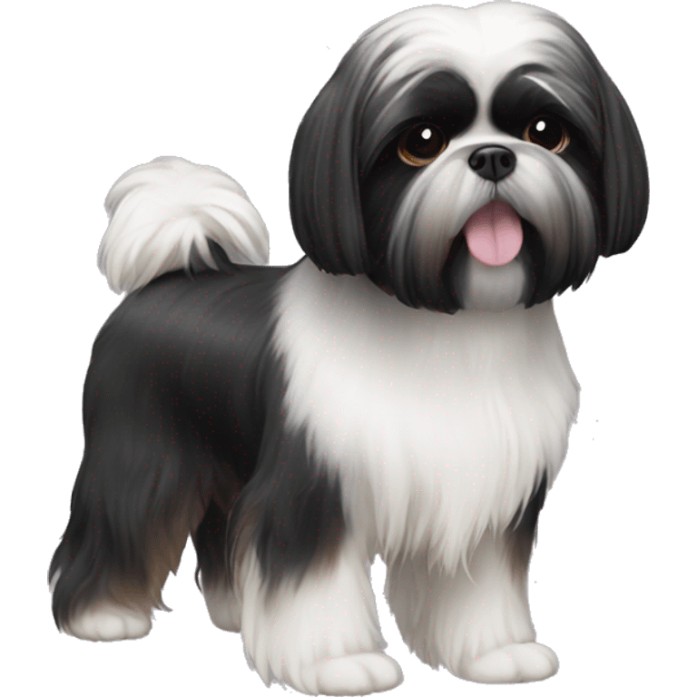 Shih tzu black emoji