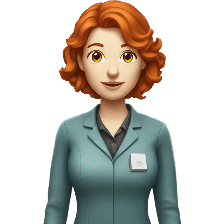 Redhead Woman Astrophysicist from Canada emoji