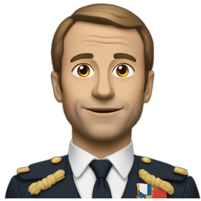 Macron jule césar emoji