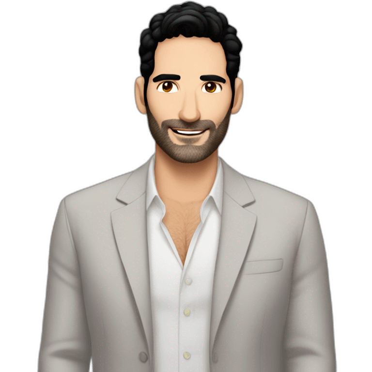 Lucifer Morningstar Tom Ellis  emoji