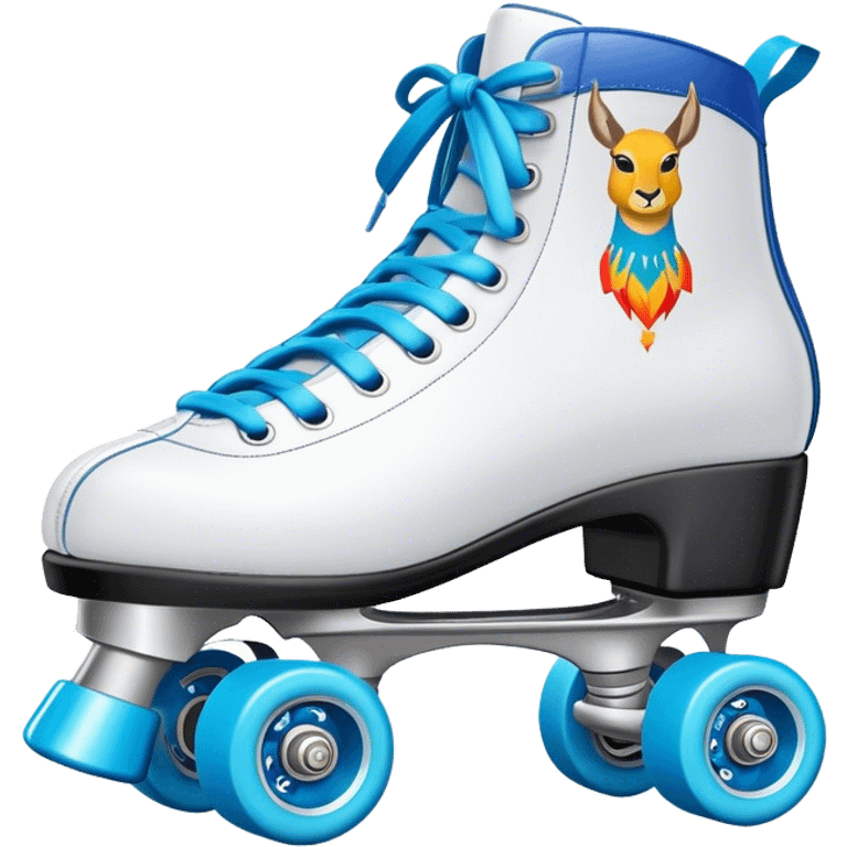 Impala rollerskate with bluhippie design emoji