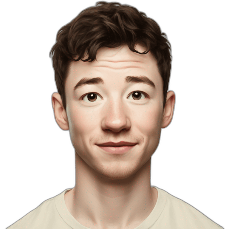 barry keoghan portrait face emoji