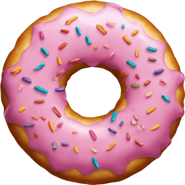 Donut shaped balloon emoji