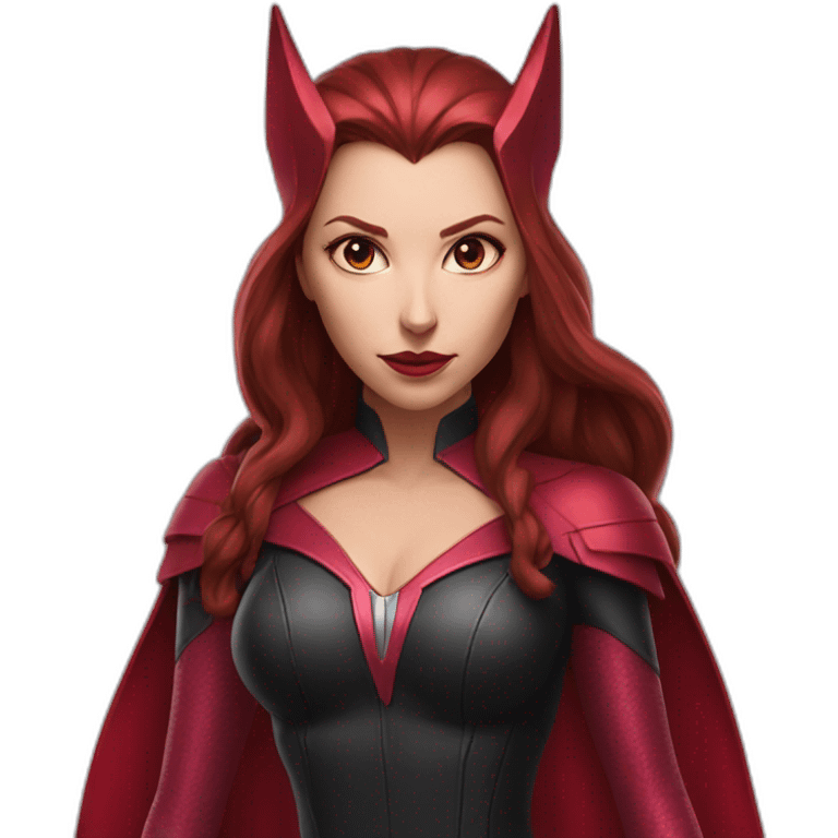 scarlet witch, head emoji