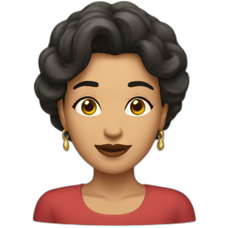 mujer rubenesca emoji