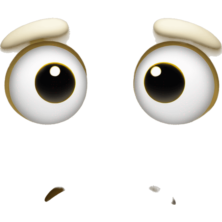 Make a normal yellow circle emoji but make the eyes and mouth like this :3 emoji