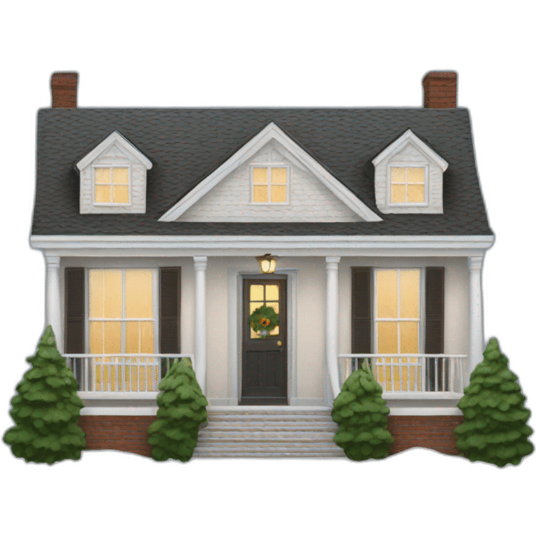 home alone house emoji