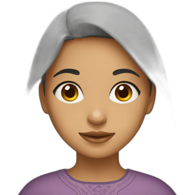 Algerian girl emoji