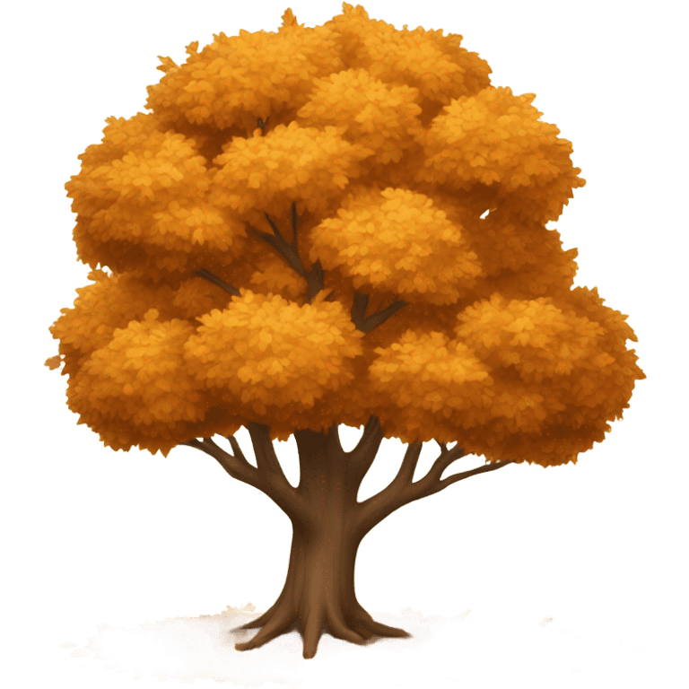 Tree autumn  emoji