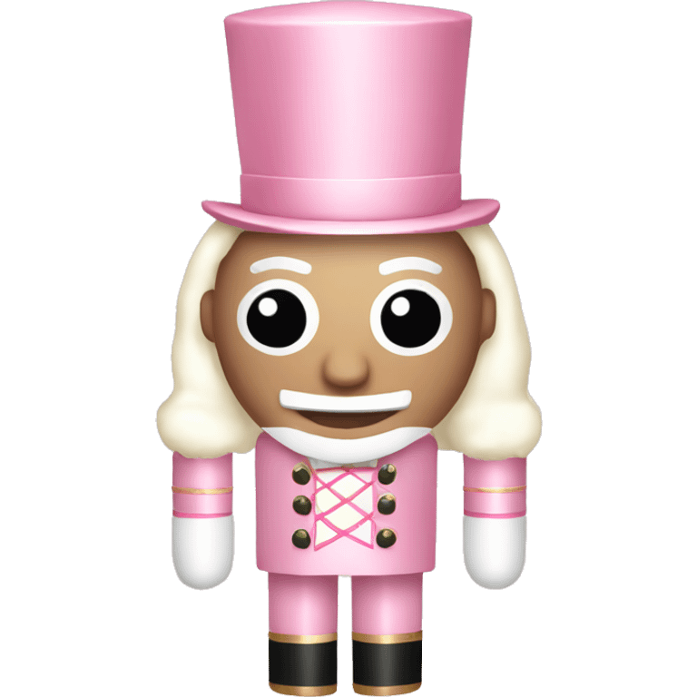 Light pink nutcracker  emoji