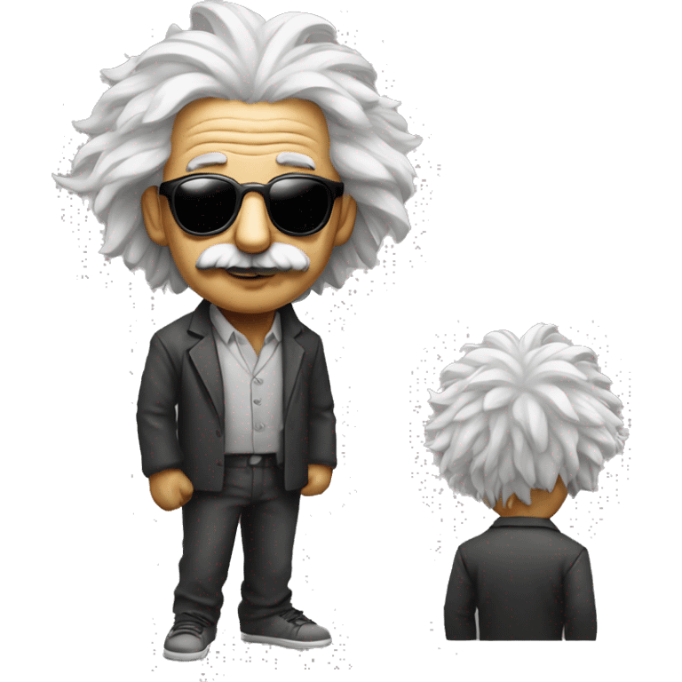 einstein-with-gangsta-shades emoji