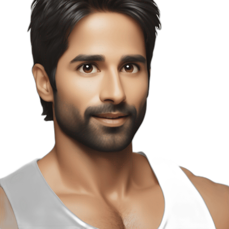 shahid kapoor emoji