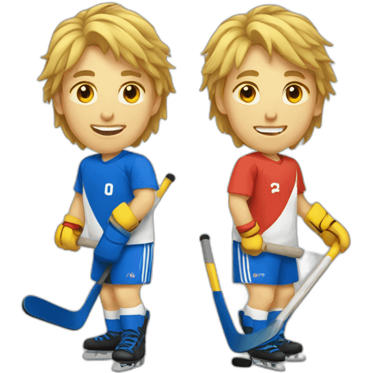 Unihockey emoji