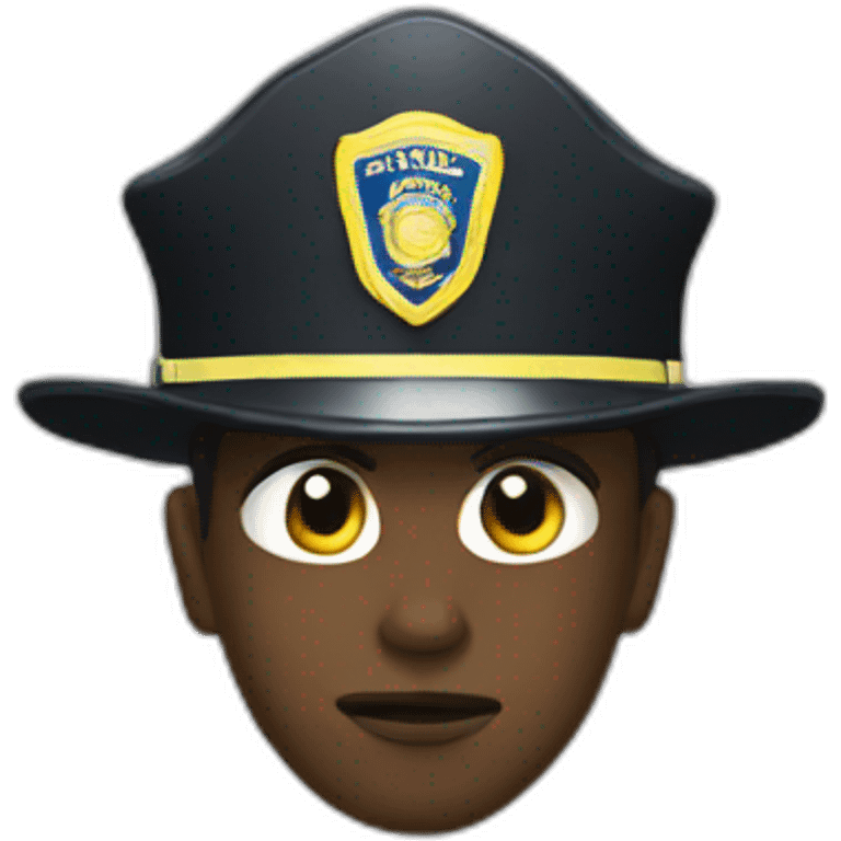 Police's light emoji