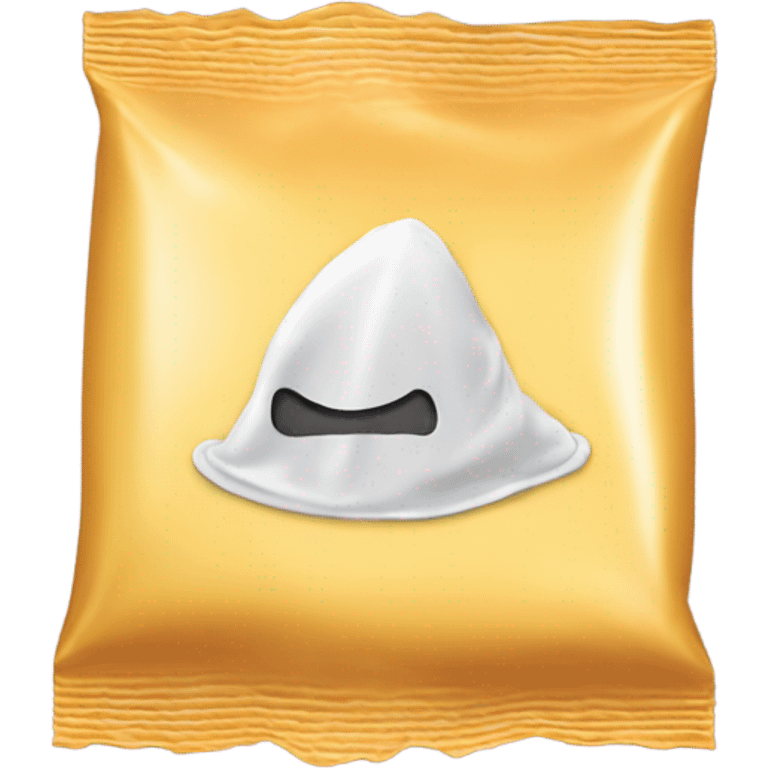 Condom wrapper emoji