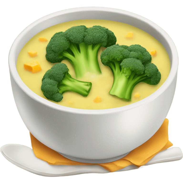 broccoli cheddar soup emoji