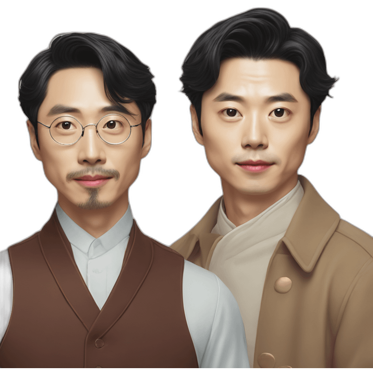 Gong Yoo and Lee Dong-wook from Goblin emoji