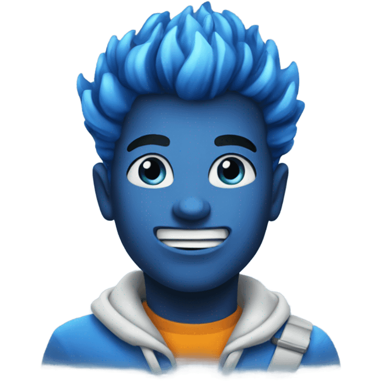 blue fire ios emoji emoji