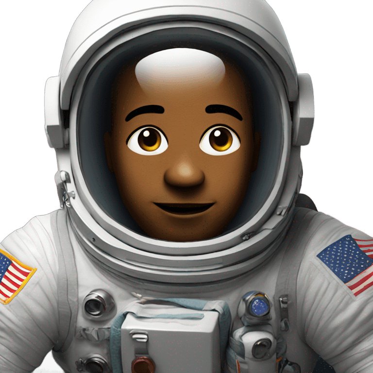 Astronaut in space emoji