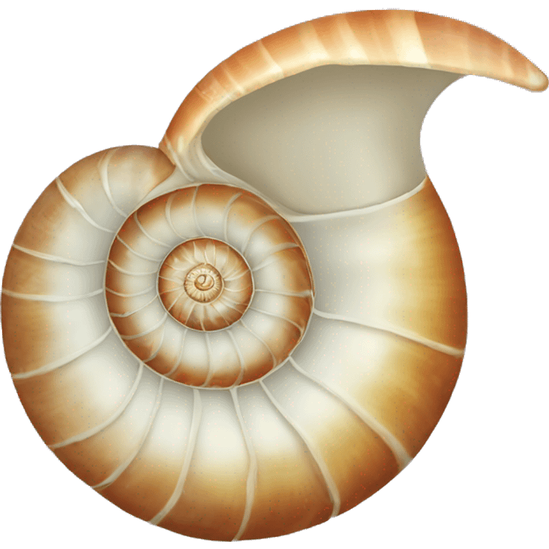 nautilus shell emoji