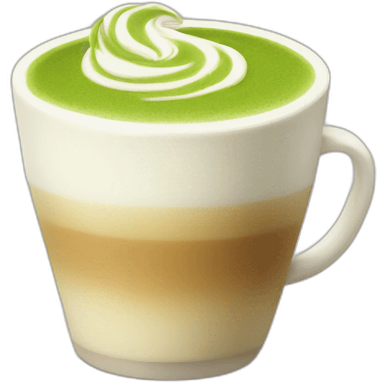 Matcha latte  emoji