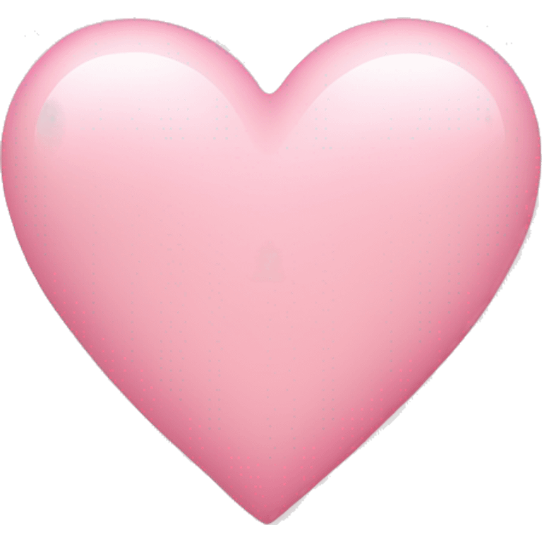 light pink heart emoji