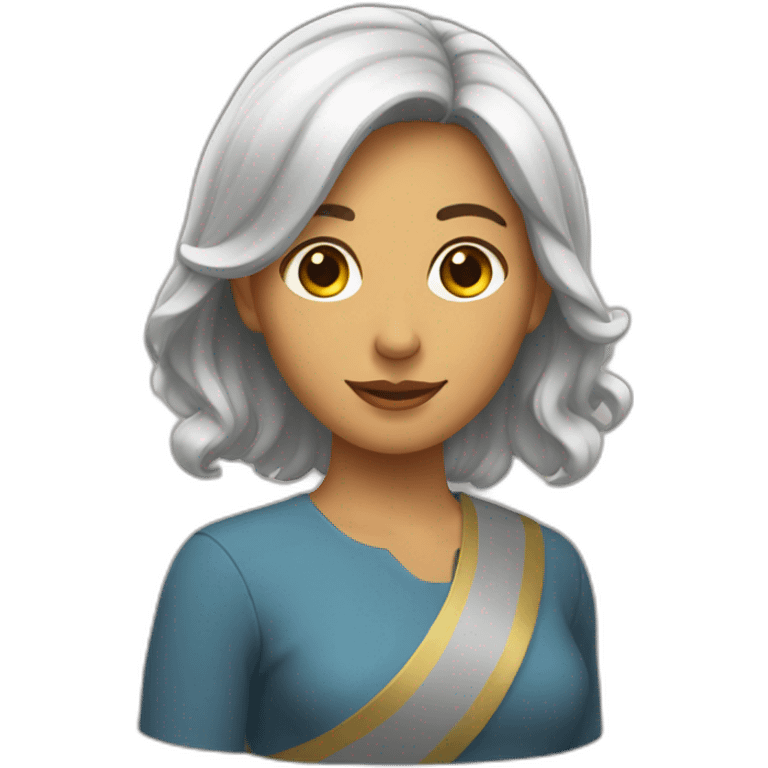 Femme réunionnaise emoji