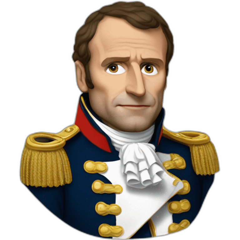 macron napoleon emoji