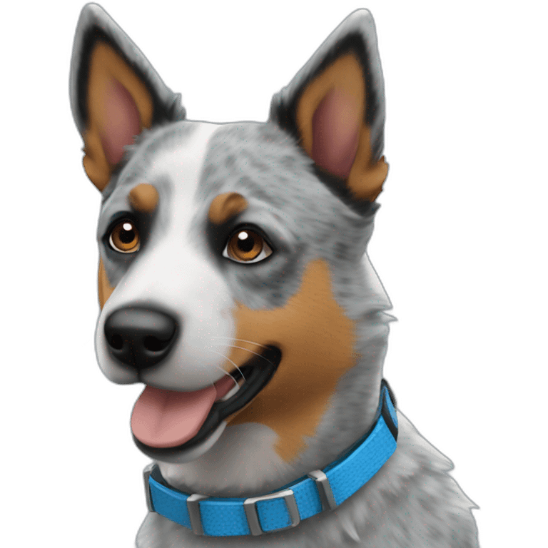 Blue heeler emoji