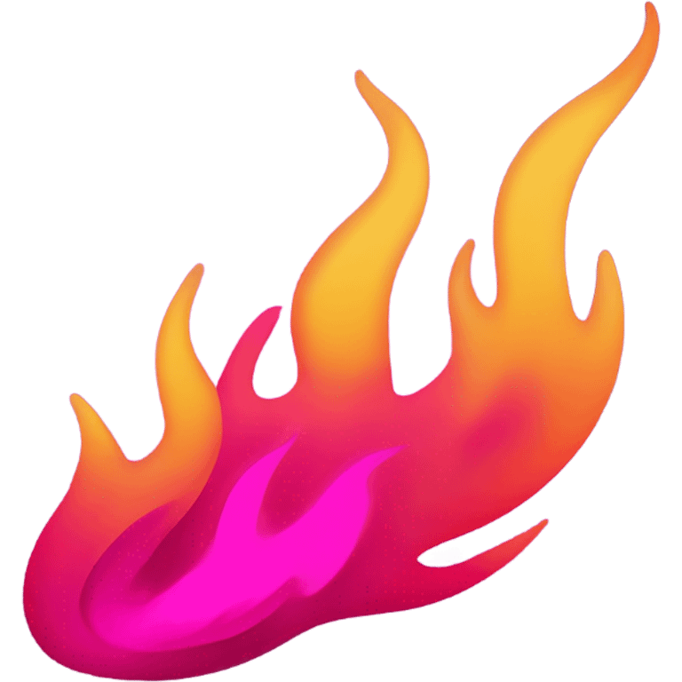 Pink Flame emoji