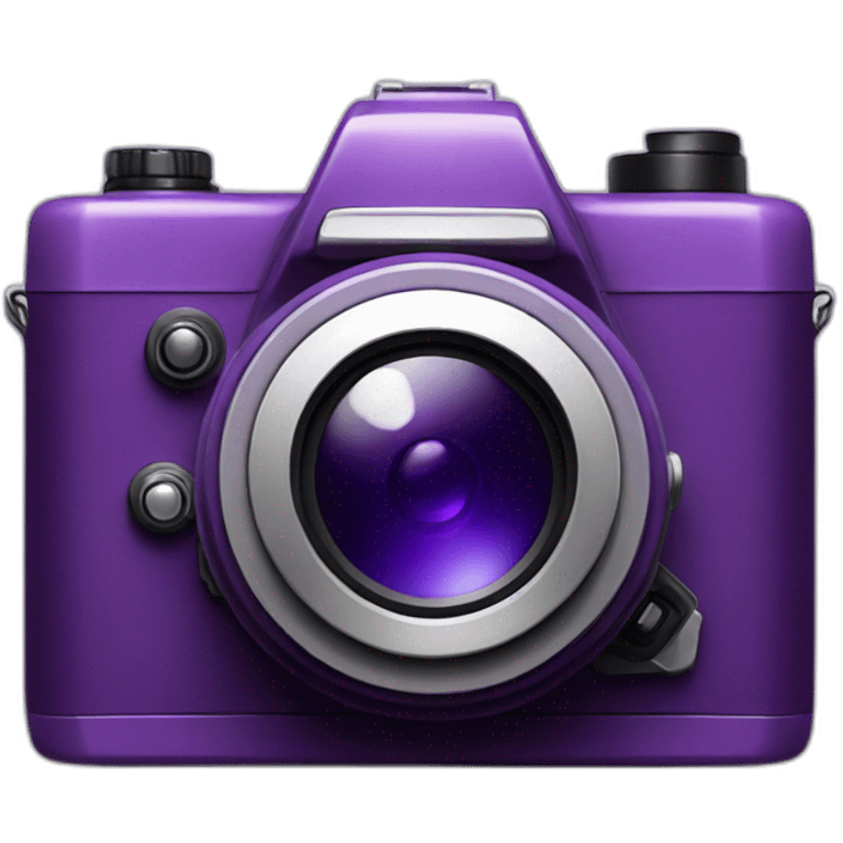 Camera violet  emoji