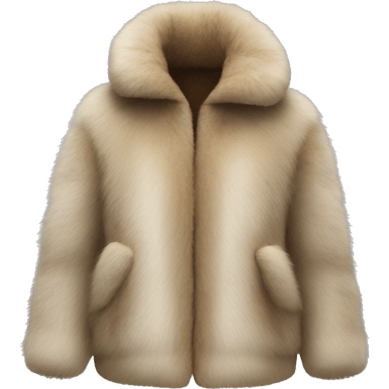 Fur jacket emoji