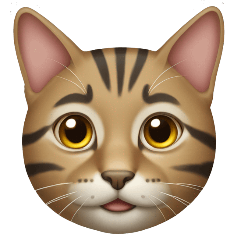 Tabby cat emoji