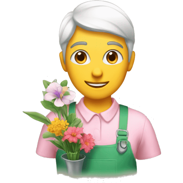 Florist  emoji