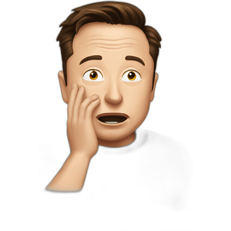 elon musk cring emoji