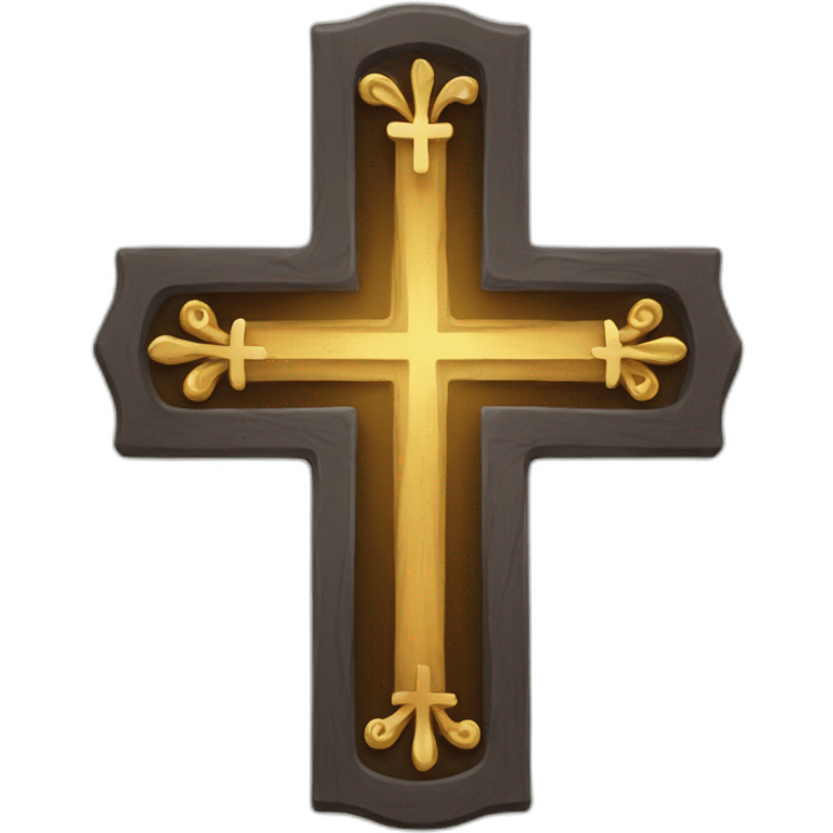 The Orthodox cross emoji