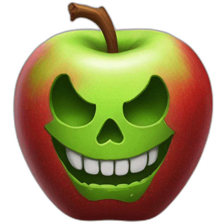 poison apple emoji