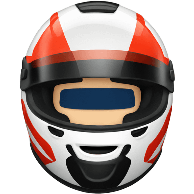 F1 Driver Helmet emoji