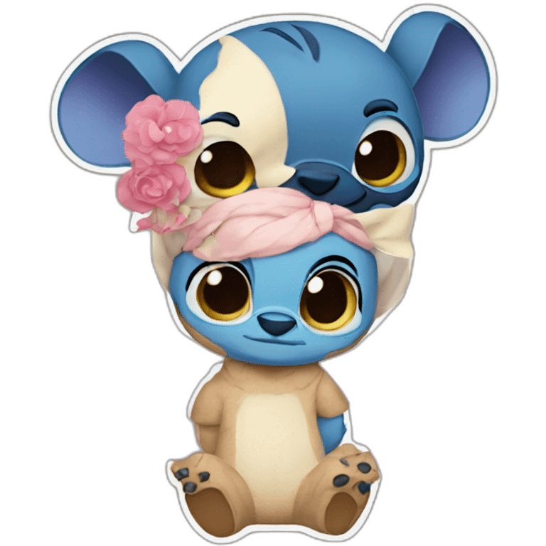 Stich y Lili emoji