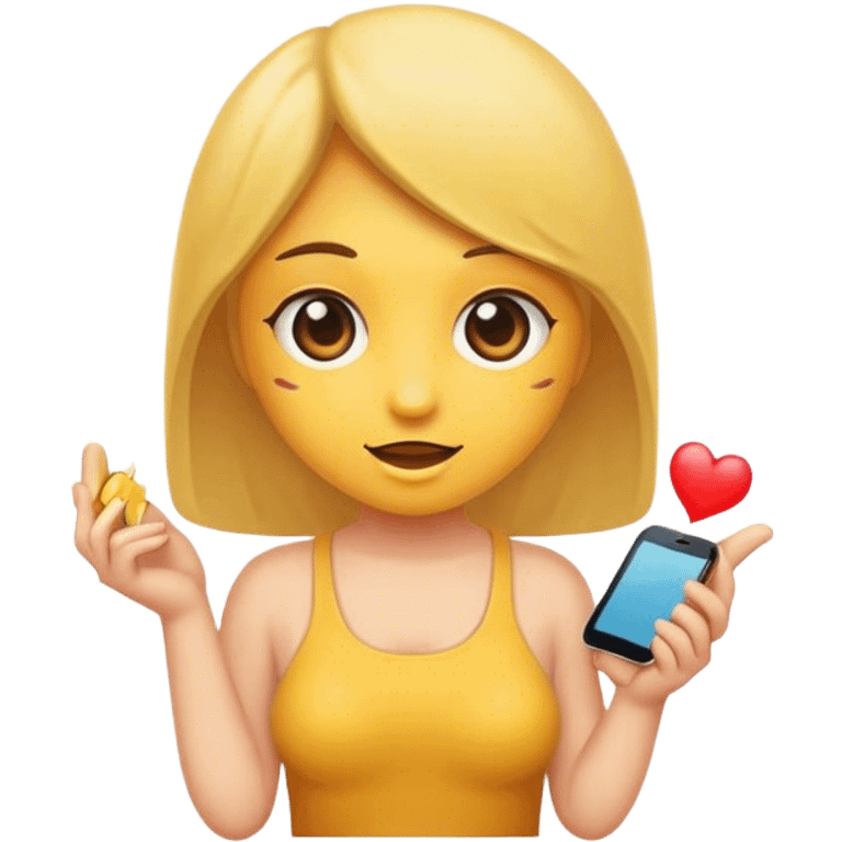 Девочка с бантиком emoji