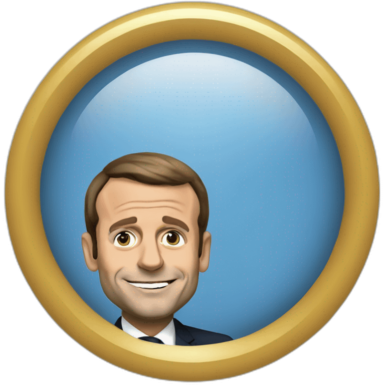 Emmanuel Macron emoji