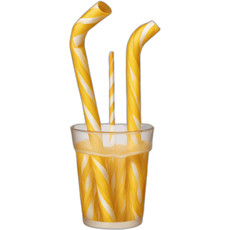 bendy straw emoji