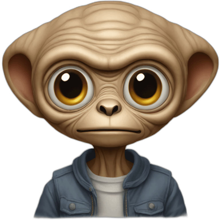 french e.t. emoji