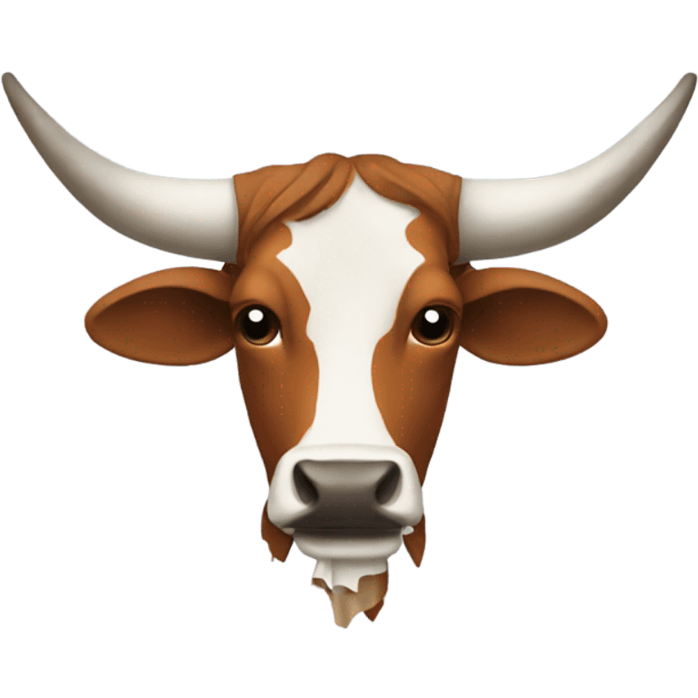 Broken longhorn emoji