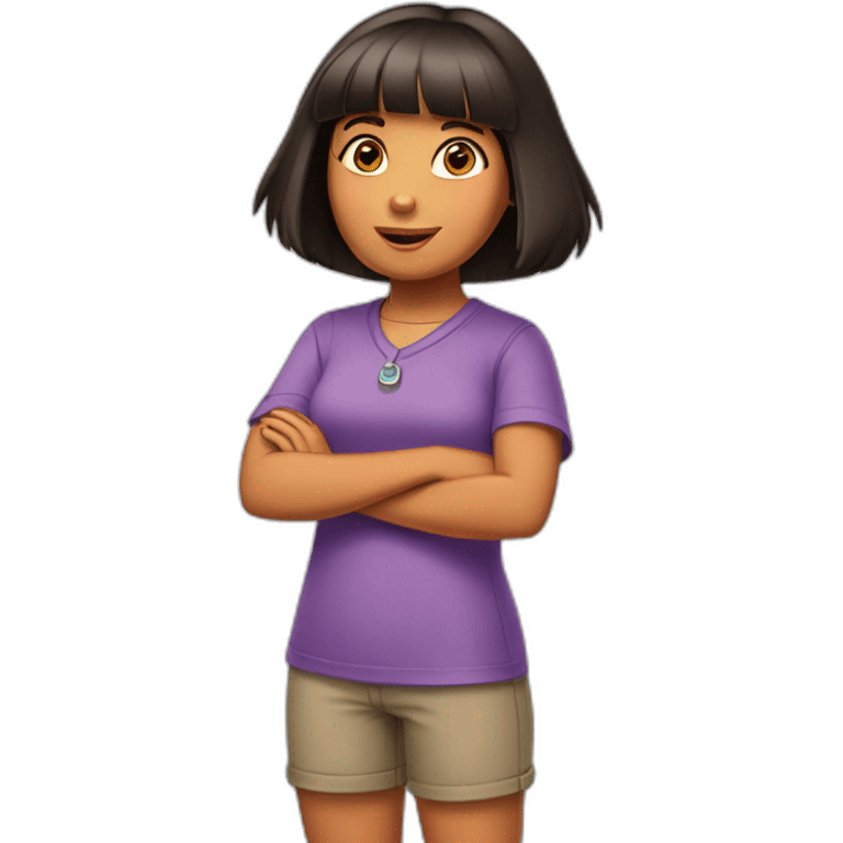 Dora the explorer emoji