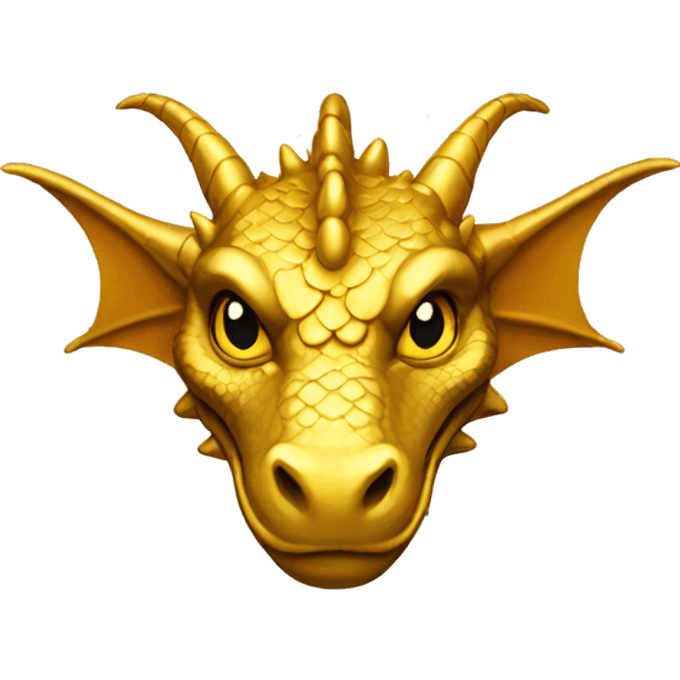 Gold dragon emoji